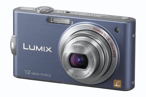 Panasonic LUMIX DMC-FX60 Digitalkamera EG-A (12 Megapixel, 5-fach opt. Zoom, 6,9 cm (2,7 Zoll) Display, Bildstabilisator…