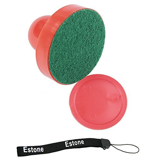 Estone Mini 2pcs 67mm Pusher Air Hockey Table Mallet Goalies And 2pcs 50mm Puck