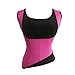 GZXISI Women Neoprene Sauna Sweat Waist Trainer Vest for Weight Loss Workout Body Shaper Tank Top (Pink, X-Large)