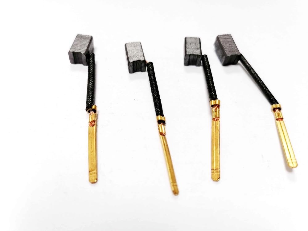 (4 PCS) Carbon Brushes 445861-13 Suitable for D-wa-t (DW411 DW423 DW682K DW160) & for Decker