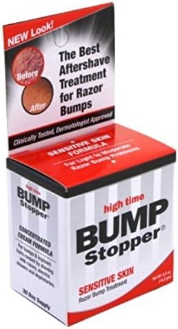 High Time Bump Stopper Sensitive Skin 0.5oz Treatment (3 Pack), 1 Pack, 14.8 ml (Pack of 3)