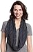 Tough Headwear Chunky Cable Knit Infinity Scarf Stay Warm & Stylish Year Round - Circle Loop Scarves for Women & Men