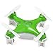 oneCase Cheerson CX-10 29mm 4 Channel 2.4GHz Radio Control RC Mini Quadcopter Helicopter Drone 6-Axis Gyro UFO with LED Flash Light - Green