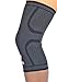M-Sports D2 Knee Compression Sleeve Sports Support Brace for Exercise, Jogging, Fitness Recovery, Joint Injury and Arthritis Pain Relief to Reduce Swelling (LGray)