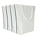 Augbunny 100% Cotton Canvas Shopping Tote Bag Grocery Bag 4-pack