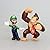 Super Mario Bros Peach Toad Mario Luigi Action Figure Toys
