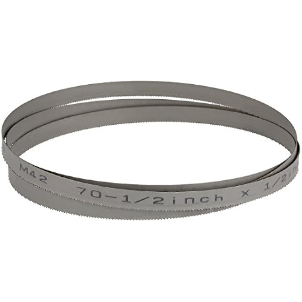 Imachinist M42 Bimetal Bandsaw Blade 85" X 3/4" X 0.035" 8/12 TPI For Metal Cutting