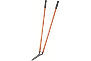 Bahco P74 Lawn Shears with Horizontal Blades and Steel Handles, 44-Inch