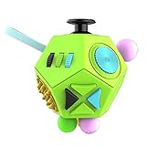 Mimico Fidget toys Cube for Fidgeters! 12-Side Fidget Toys - Relieves Stress and Increases Focus for Adults and Children with ADHD ADD OCD Autism (B1)