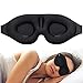 Sleep Mask for Women Men, Eye mask for Sleeping 3D Contoured Cup Blindfold, Concave Molded Night Sleep Mask, Block Out Light, Eye Pillow Soft Comfort Eye Shade Cover for Yoga Meditation
