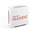 TOTALPACK 3D PLA 1.75mm Printing Filament For 3D Printers-Universal, Low Warp & Easy To Print Thermoplastic Filament, Dimensional Accuracy +/-0.02mm, Perfect For Beginners& Pros- 1kg Spool, Black-1 pk