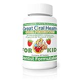 Great Oral Health Chewable Children Oral Probiotics-7 Strains With Blis K12 & M18, 30 tablets