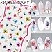 NICOLE DIARY Nail Art Water Stickers Colorful Chinese Ink Painting Nail Manicure Transfer Decals DS-310