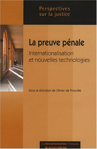 La  preuve pénale