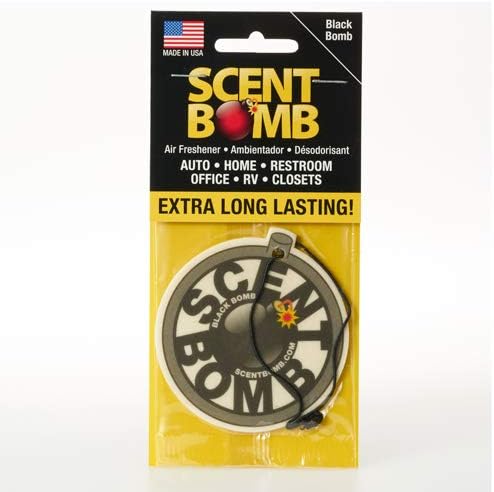 SCENT BOMB HANGING CIRCLE BLACK BOMB 2PCS