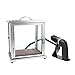 Crafthouse by Fortessa Professional Metal Barware/Bar Tools by Charles Joly, Stainless Steel and Glass Box, Cocktail/Beverage/Cheese/Food Smoker with Smoking Gun, Clear