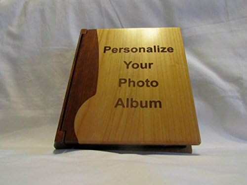 Personalized Wooden Photo Album With Your Custom Design - Large