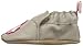 Robeez Girls' Soft Soles with Bow Back Slip-on, Peaceful Partridge, 6-12 Months M US Infant
