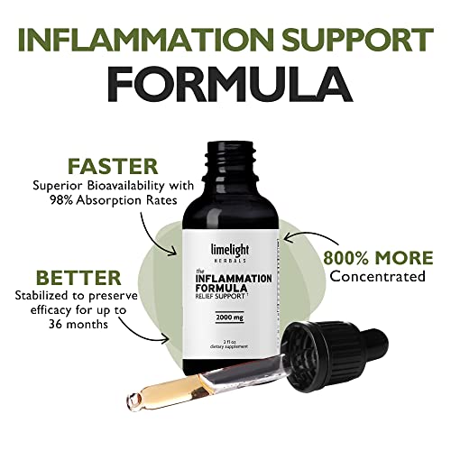 Limelight Herbals The Inflammation Formula Joint and Healthy Inflammation Support Extra