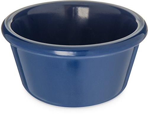 Carlisle S28060 Melamine Smooth Ramekin, 3 oz Capacity, Cobalt Blue (Case of 48)