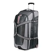 Duffle Bag with Wheels High Sierra AT659 32 -Inch Expandable Wheeled Duffel with Backpack Straps