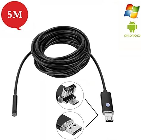 Endoscope Camera USB Borescope Waterproof Handheld Digital Inspection Tube Camera Snake Camera for Cellphone and Computer