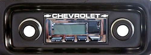 1967-1972 Chevrolet Truck Bluetooth enabled High power AM/FM Stereo Radio KHE300 USB Flash, Aux, Mini SD Inputs