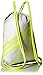 adidas Unisex Burst Sackpack, Black/White/Solar Yellow, ONE SIZE