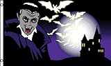 Halloween Vampire 3x5 ft polyester Flag