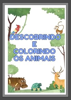 Livro Descobrindo e colorindo os animais