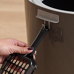 IRIS Top Entry Cat Litter Box with Cat Litter Scoop