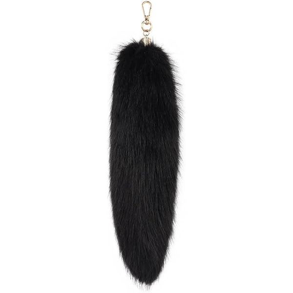 Admireme Faux Fox Tail Keychain Pendant Cosplay Costume Halloween