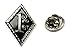 1%er 1 Percenter HOG Biker Harley Hat Jacket Tie Tack Lapel Pin