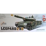 HengLong 2.4Ghz 1/16 Scale Radio Remote Control German Leopard 2A6 RC Air Soft RC Battle Tank Smoke & Sound