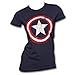 Juniors: Captain America - Shield Juniors (Slim) T-Shirt Size L