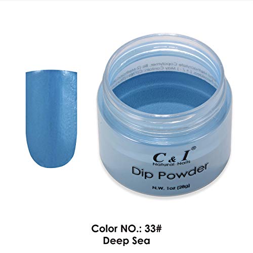 C & I Dipping Powder Color No.033 Deep Sea Blue Color System