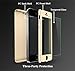 iPhone SE Case, COOLQO® Full Body Coverage Ultra-thin Hard Hybrid Plastic with [Slim Tempered Glass Screen Protector] Protective Case Cover for Apple iPhone SE (2016) & iPhone 5/5S (Gold)