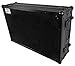ProX Flight Case Compatible with Numark NS7iii or NS7ii Digital Controller With Wheels & Laptop Shelf - Black on Black Design - XS-NS7IIIWLTBL