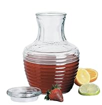Anchor Hocking 79013 Chiller Glass Pitcher with Lid, 64-Ounce