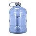 Geo Sports Bottles GEO 1 Gallon (128oz) BPA Free Reusable Leak-Proof Drinking Water Bottle w/48mm Stainless Steel (Dark Blue)