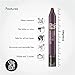 Style Edit Root Touch Up Stick - Medium Brown Hair Concealer, Temporary Gray Coverage, Premium Hair Shading Sponge Pen, 0.11 oz