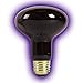Zilla Incandescent Spot Bulb, for Nocturnal Reptile Species, Night Black