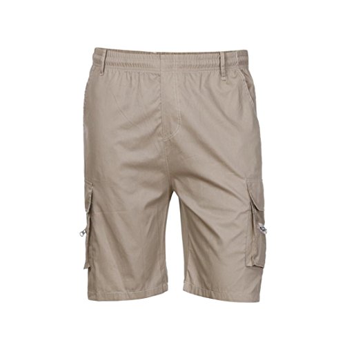 AKIMPE Men's Shorts Sports Work Casual Army Combat Cargo Shorts Pants Trousers