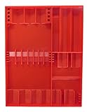Tool Sorter Screwdriver Organizer Red