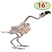 JOYIN Halloween Decoration 16” Pose-N-Stay Vulture Skeleton Plastic Bones with Posable Joints for Pose Skeleton Prop Indoor/Outdoor Spooky Scene Party Favors Décor.