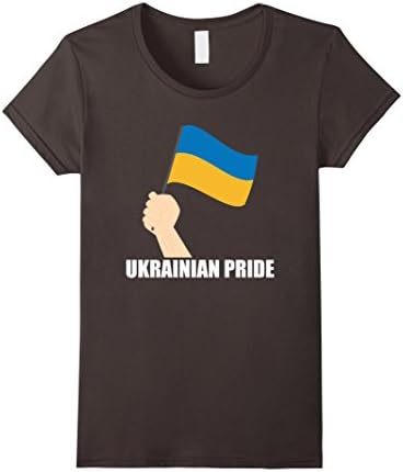 Womens Ukrainian Pride Ukraine Flag Shirt Medium Asphalt