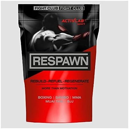 Active Lab – Respawn 900g powder (Orange) – Hardcore Workout – Fight Club Series – Muscle Building and Recovery for Bodybuilders, Strength Training, Boxer, Kapfsport etc