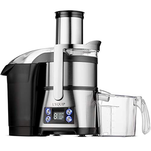 L'Equip Centrifugal Juicer with Extra Wide Feeder Mouth 800Watt Dual