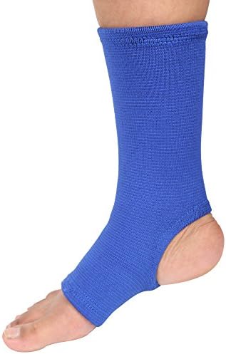 Ankle Brace, Mahavir Surgical Breathable Ankle Support with Anti-Bacterial Fabric, Compression Ankle Wrap for Sports Protect, Ankle Sprain, Plantar Fasciitis, Injury Recovery, One Size Fits All (2 Pieces)