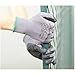 Amazon Basics Latex Coated Work Gloves, Nylon Liner Fiber, Grey, Size 8, M, 12-Pair